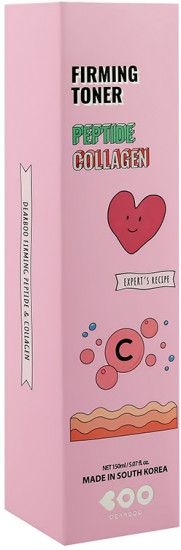 Тонер для лица с пептидами и коллагеном укрепляющий «Peptide Collagen All Day Toner»