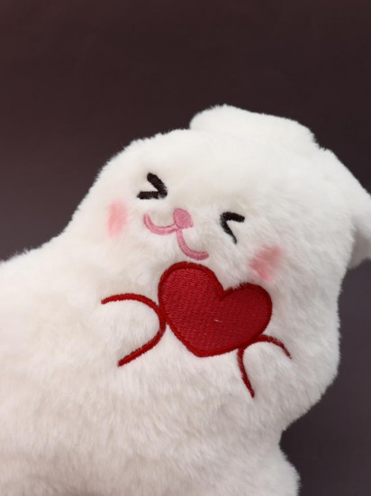 Игрушка мягкая «Crooked Rabbit with Heart»