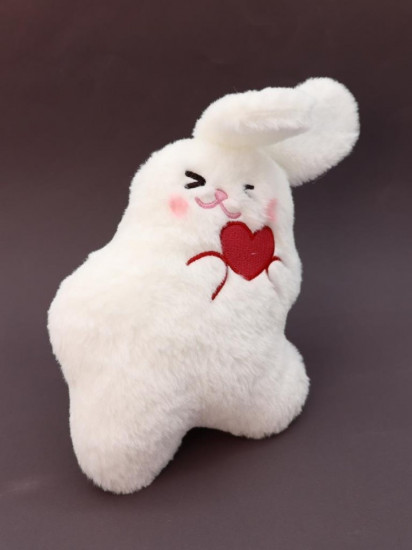 Игрушка мягкая «Crooked Rabbit with Heart»
