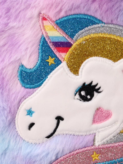 Блокнот плюшевый «Unicorn head»