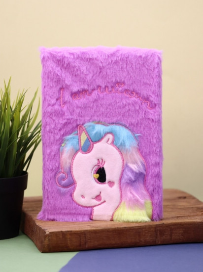 Блокнот плюшевый «Unicorn heart