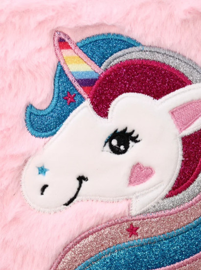 Блокнот плюшевый «Unicorn head»