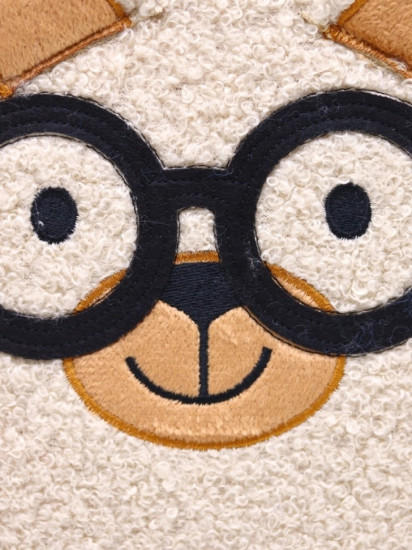 Блокнот плюшевый «Bear with glasses»