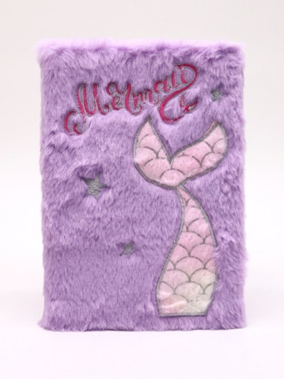 Блокнот плюшевый «Magic mermaid tail»