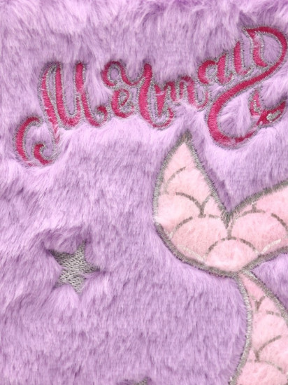 Блокнот плюшевый «Magic mermaid tail»