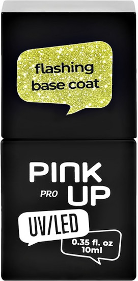 Покрытие для гель-лака базовое светоотражающее UV/LED «Flashing Base Coat», оттенок 06