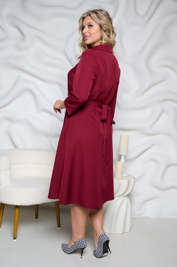 Платье женское «Мариза, марсала»