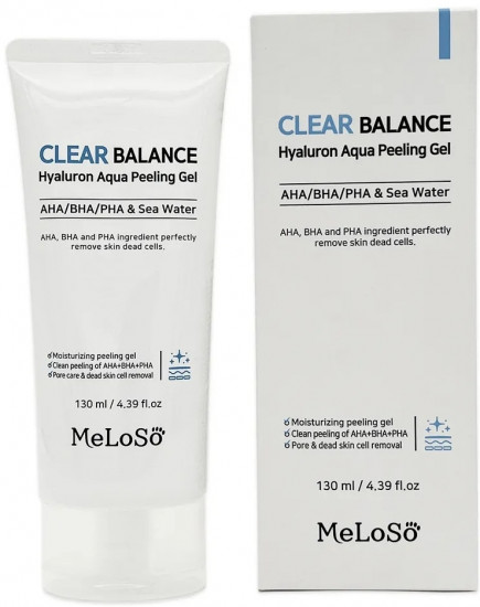 Пилинг для лица «Clear Balance Hyaluron Aqua»