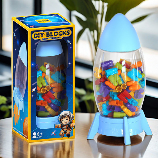 Конструктор-ракета «DIY Blocks»