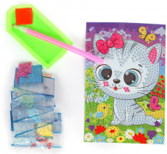 Мозаика алмазная «Котик» - Фото 1