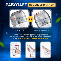 Ирригатор с щеткой и насадками HPZ-6 - Фото 9