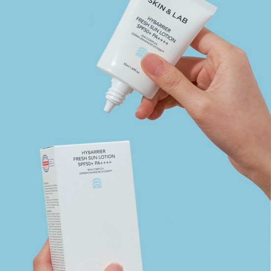 Крем для лица «Hybarrier Fresh Sun» SPF50+
