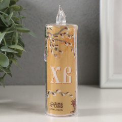 Светодиодная свеча-ночник «Верба» - Фото 1