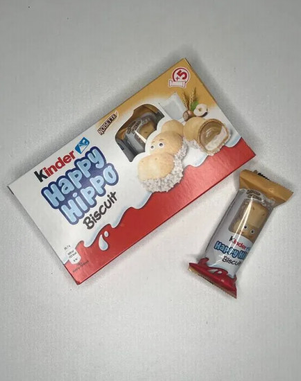 Набор вафельных батончиков с ореховой начинкой «Happy Hippo Hazelnut»