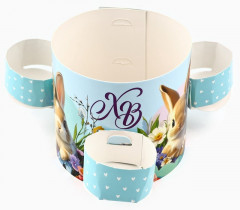 Ободок для кулича с местом под яйца «ХВ» - Фото 1