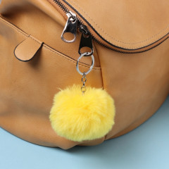 Брелок для ключей на кольце «Цыплёнок-пушистик. Ты тоже солнышко?» - Фото 3