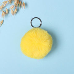 Брелок для ключей на кольце «Цыплёнок-пушистик. Ты тоже солнышко?» - Фото 4