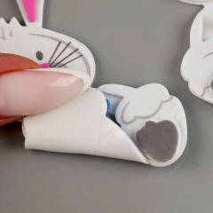 Набор наклеек на пасху «Зайки» - Фото 4