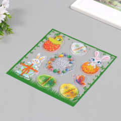 Наклейка на стекло декоративная «Пасха» - Фото 1