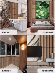 Акустические реечные панели для стен - Фото 8