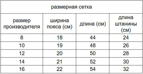 Брюки детские