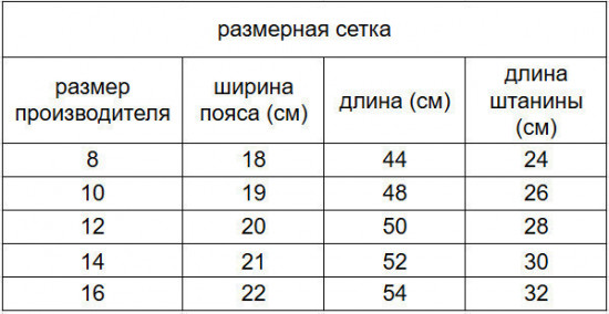 Брюки детские