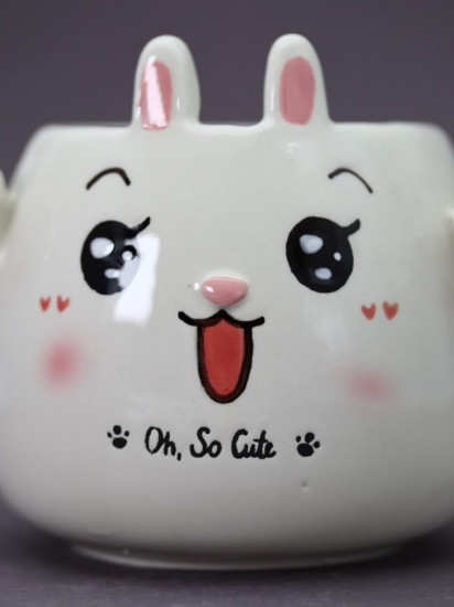 Кружка керамическая «Oh, so cute bunny»