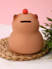 Копилка «Capybara with apple» - Фото 3