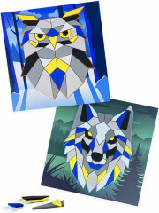 Набор для творчества «Аппликация. Волк. Сова» - Фото 2