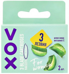 Набор кассет сменных для бритвенного станка с экстрактом алоэ вера и витамином Е - Фото 3