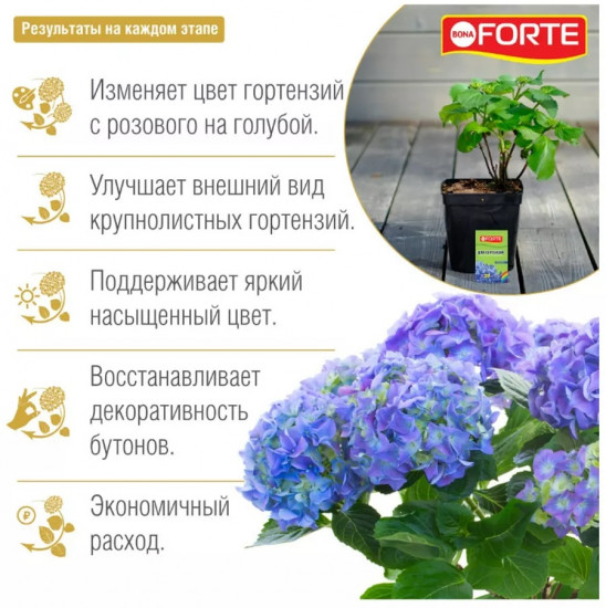 Средство для изменения цвета гортензий «Радуга»