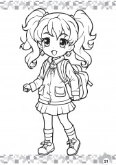 Раскраска «Тентек құрбылар. Озорные подружки» - Фото 4