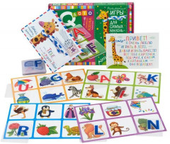 Лото для малышей «Английская азбука. English. Подбираем буквы, учим слова» - Фото 4
