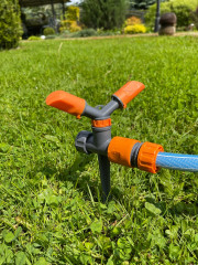 Разбрызгиватель 2-х рожковый вращающийся - Фото 1