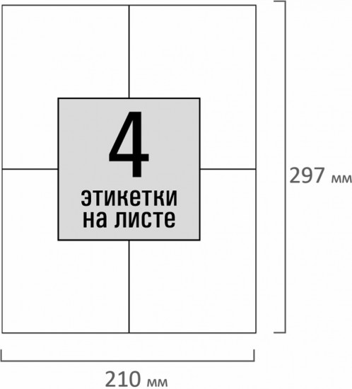 Этикетки самоклеящиеся