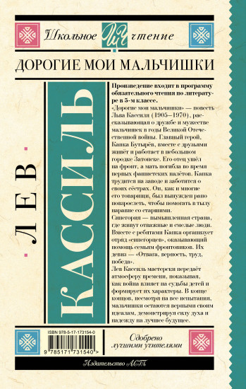 Дорогие мои мальчишки