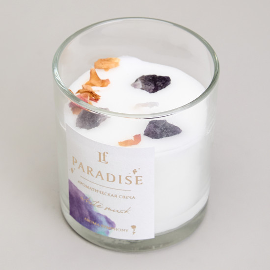 Свеча ароматизированная в стакане «White musk»