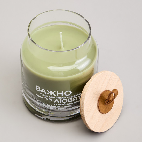 Свеча ароматизированная в банке «Urban bamboo»