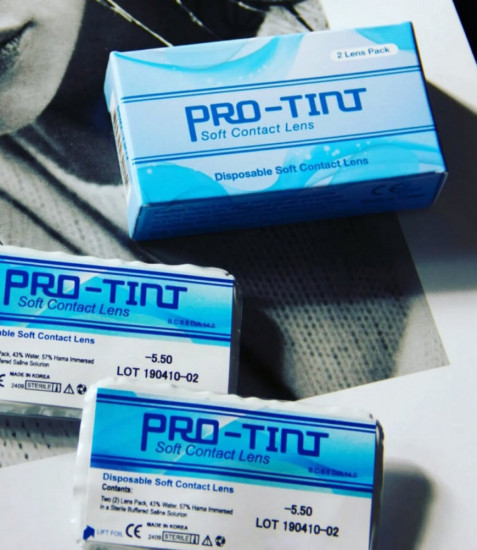 Линзы контактные −8.5 «Pro-Tint»