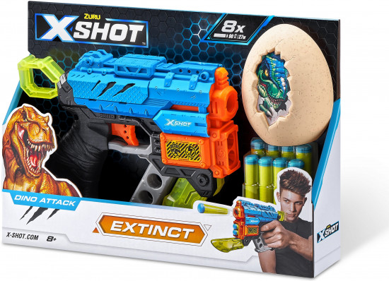 Бластер с аксессуарами «X-Shot Extinct»