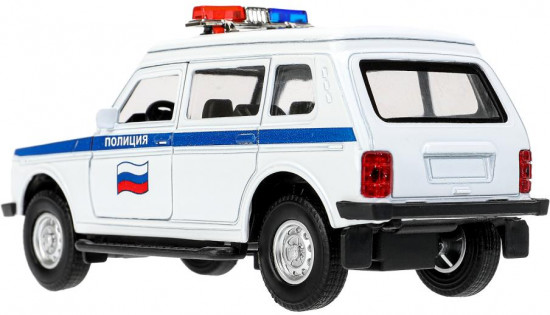 Металлическая модель «Lada 4х4. Полиция»