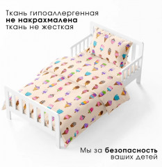 Комплект постельного белья «Мороженое» - Фото 4