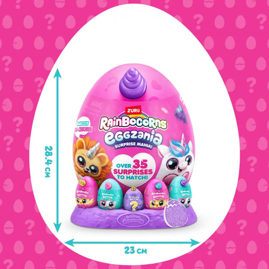 Набор-сюрприз «Большое Волшебное яйцо. Eggzania Rainbocorns»