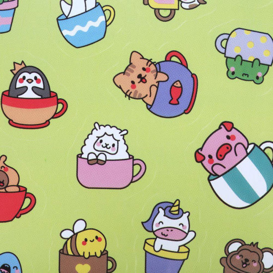 Альбом наклеек «KAWAII зверюшки»
