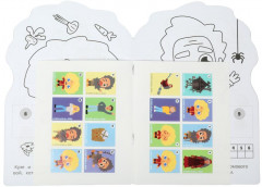 Раскраска с развивающими заданиями «Домовёнок Кузя. Волшебный сундучок» - Фото 2