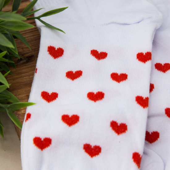 Носки женские «Red hearts»