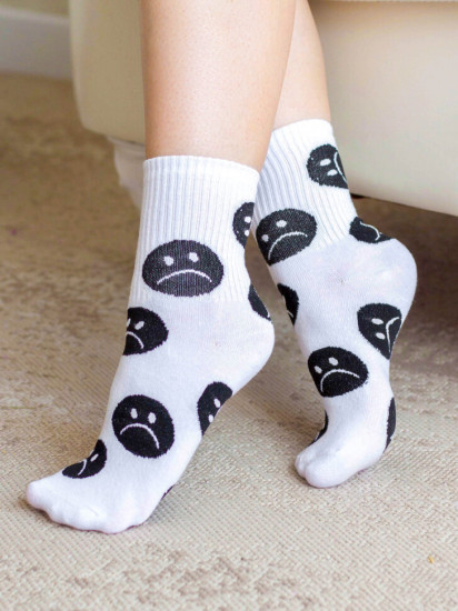 Носки женские «Black smile»