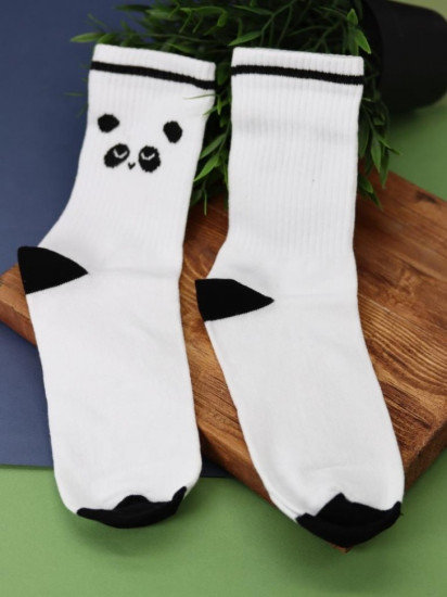 Носки женские «Panda white»