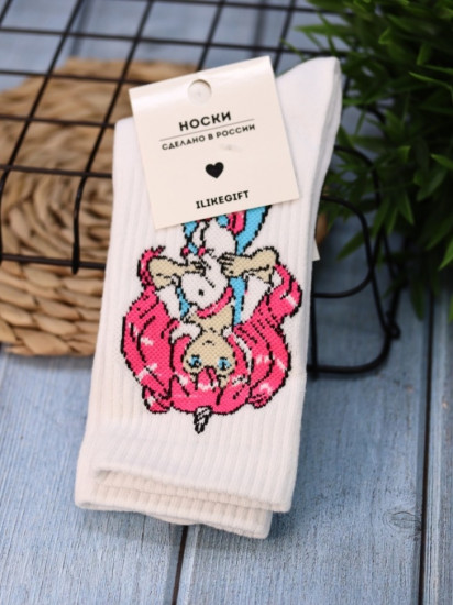 Носки женские «I'm unique unicorn girl»