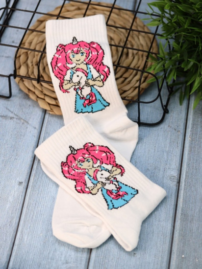 Носки женские «I'm unique unicorn girl»